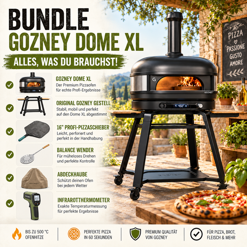 GOZNEY DOME XL off black – Bundle