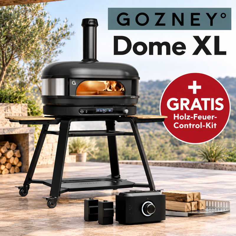 GOZNEY DOME XL | Bundle mit Gestell + Gratis Holz-Feuer Kontroll-Set